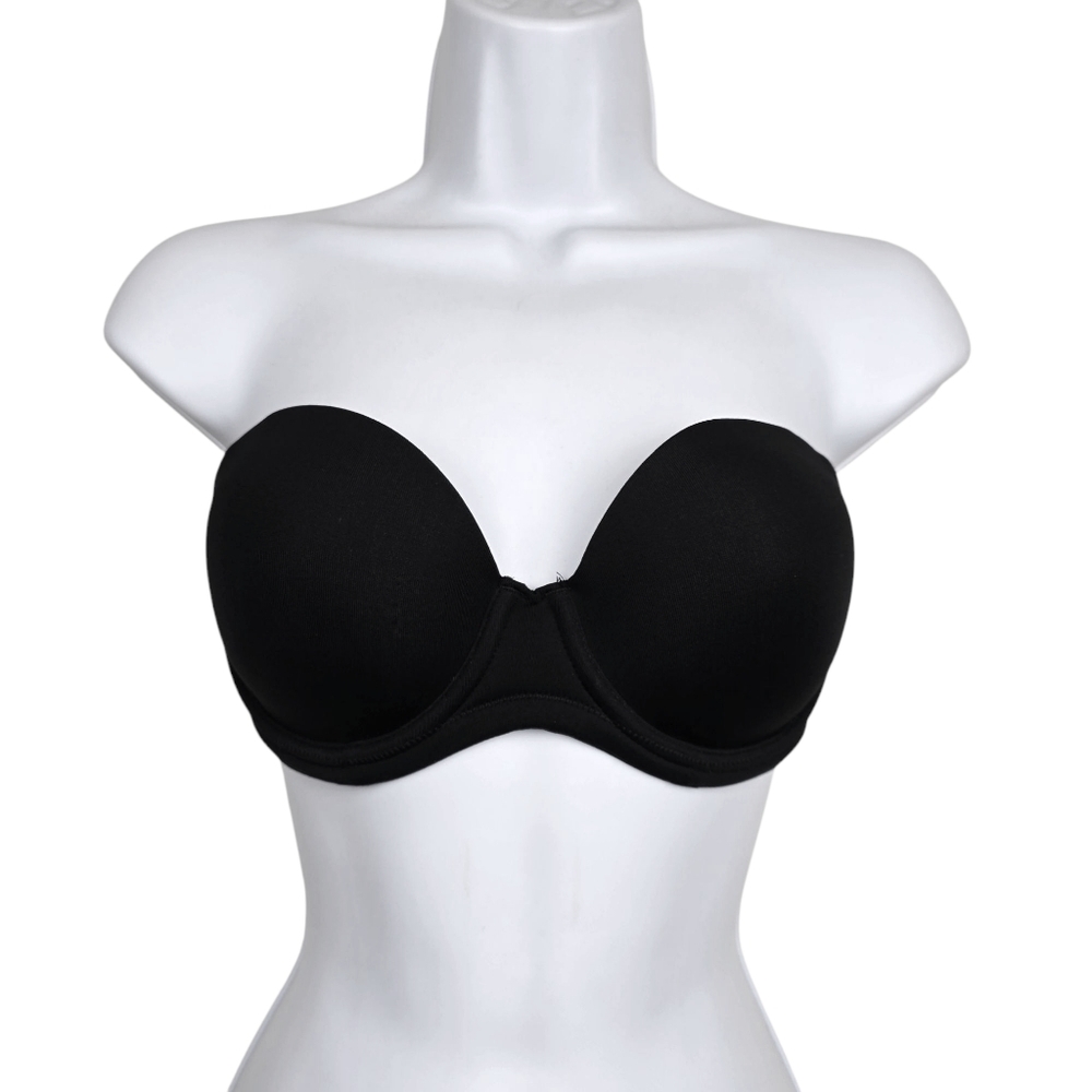 Wacoal Womens Red Carpet Strapless Black Bra Size 32C